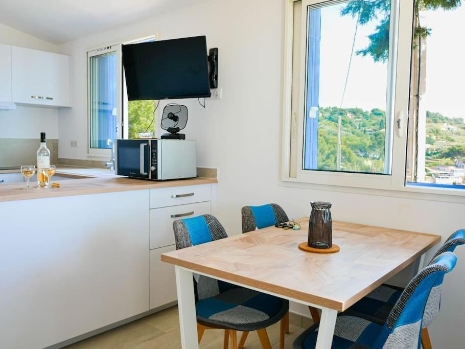Maisonnette Avec Vue Sur La Mer Exceptionnelle 卡尔特汉 外观 照片